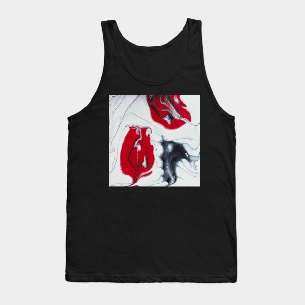 Fluid Paint Tank Top by GalartCreations